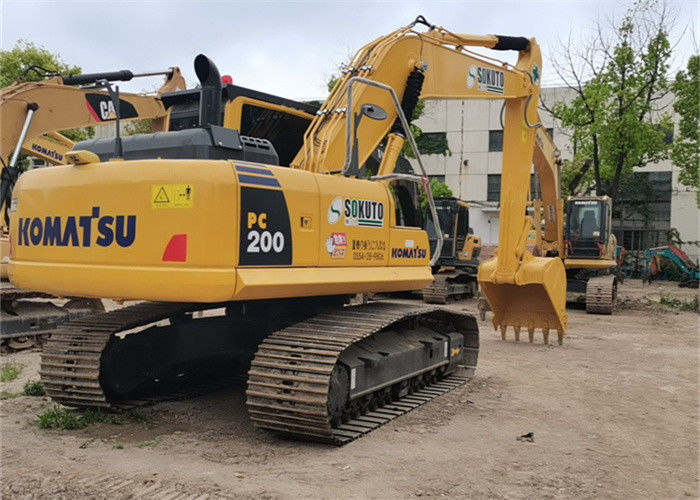 20 ton goedkope gebruikte graafmachine Japan Komatsu Pc 200-8 met goede prestaties en lage werktijden