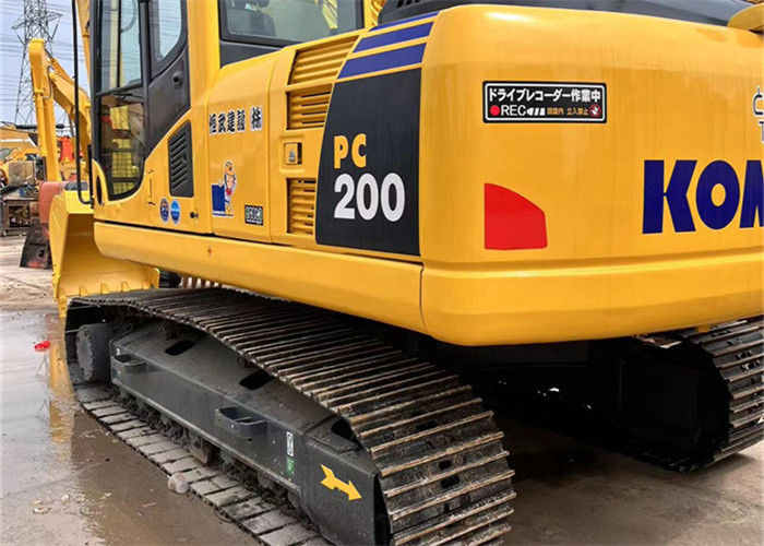 20 ton goedkope gebruikte graafmachine Japan Komatsu Pc 200-8 met goede prestaties en lage werktijden