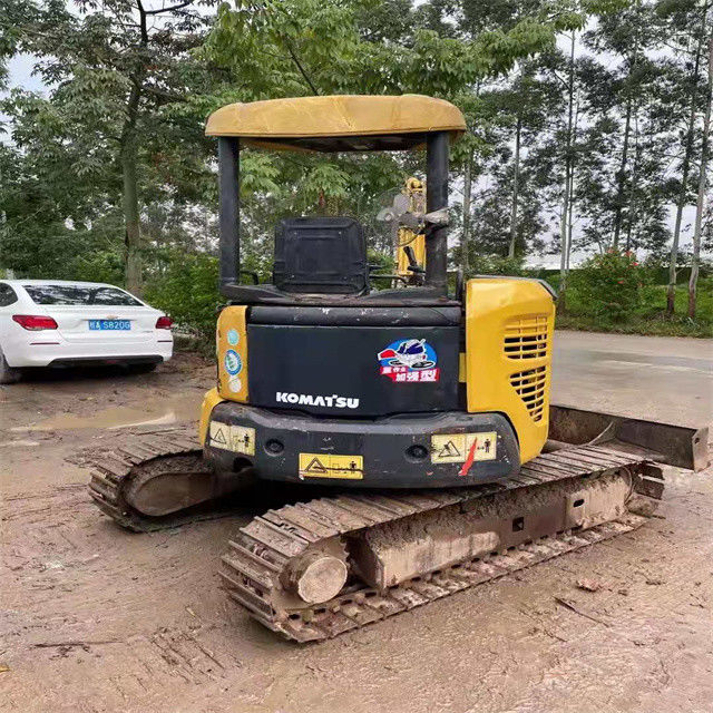 3 ton gebruikt Japan hoge kwaliteit Komatsu pc 30 MR kruipgraver met kortere werktijden
