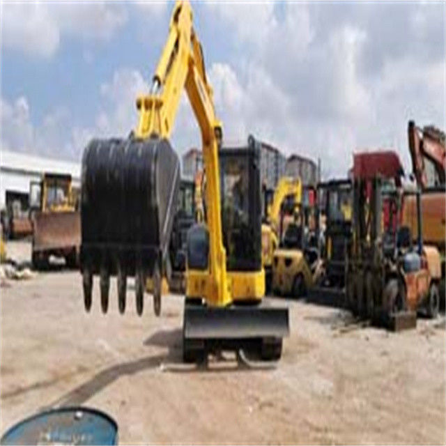 Hoogwaardige 6 ton gebruikte Japanse ingevoerde Komatsu pc 55 MR kruipgraver met kortere werktijden