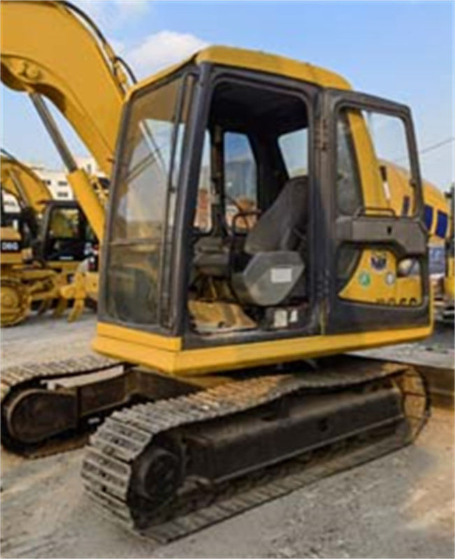 Hoogwaardige 6,3 ton gebruikte Japanse ingevoerde Komatsu pc 55 MR kruipgraver met kortere werktijden
