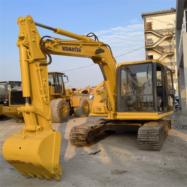 Hoogwaardige 6,3 ton gebruikte Japanse ingevoerde Komatsu pc 55 MR kruipgraver met kortere werktijden