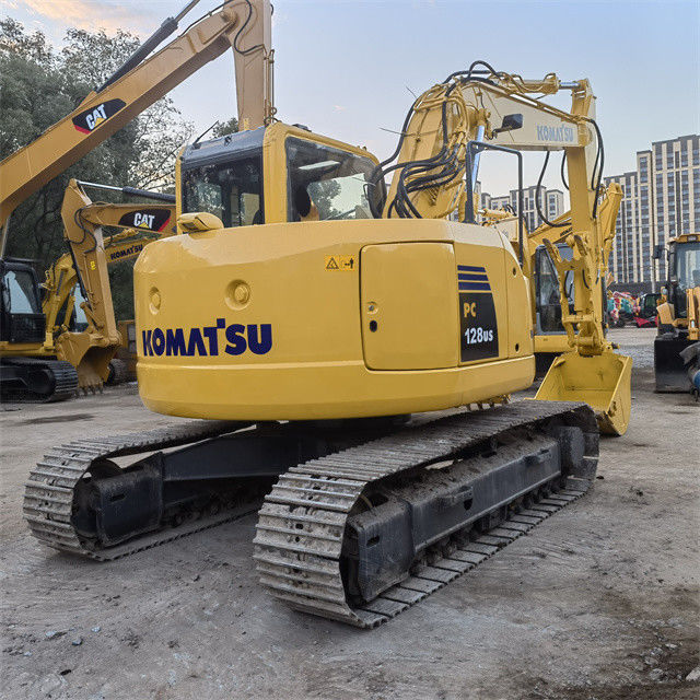 Gebruik Komatsu pc128US kruiper graafmachine uit Japan in uitstekende staat klaar voor verkoop