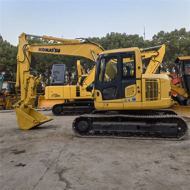 Gebruik Komatsu pc128US kruiper graafmachine uit Japan in uitstekende staat klaar voor verkoop