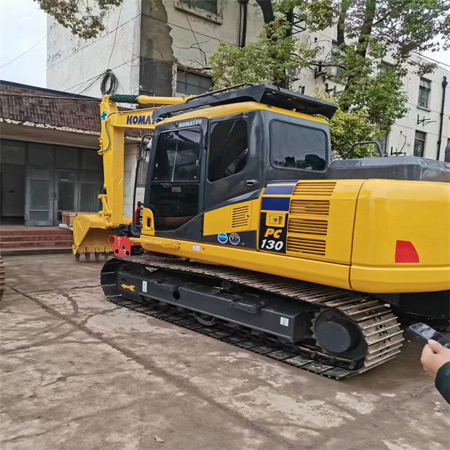 13 ton gebruik Japan ingevoerde Komatsu pc 130 kruiper graafmachine uit Japan in uitstekende staat klaar voor verkoop