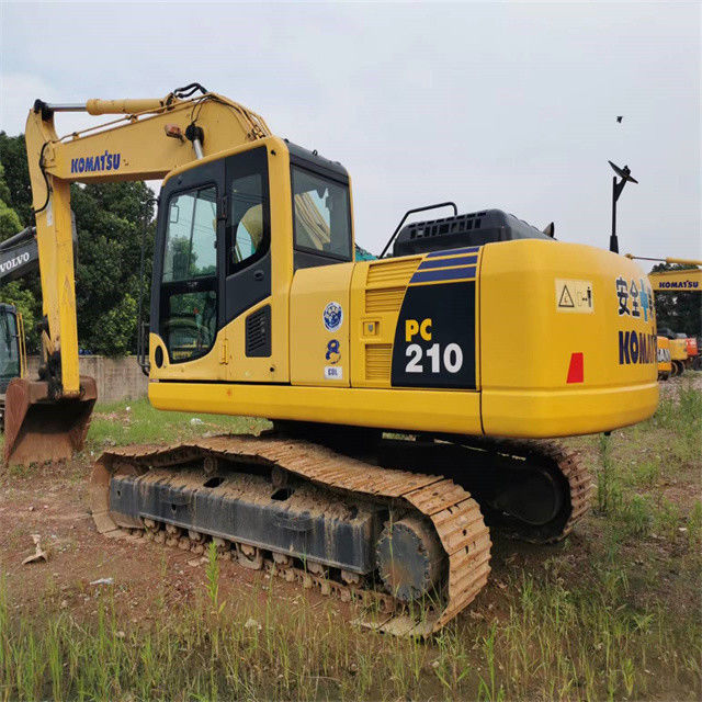 22 ton gebruik Japan ingevoerde Komatsu pc 210 kruipgraver met hoge kwaliteit en korte werktijden klaar voor verkoop