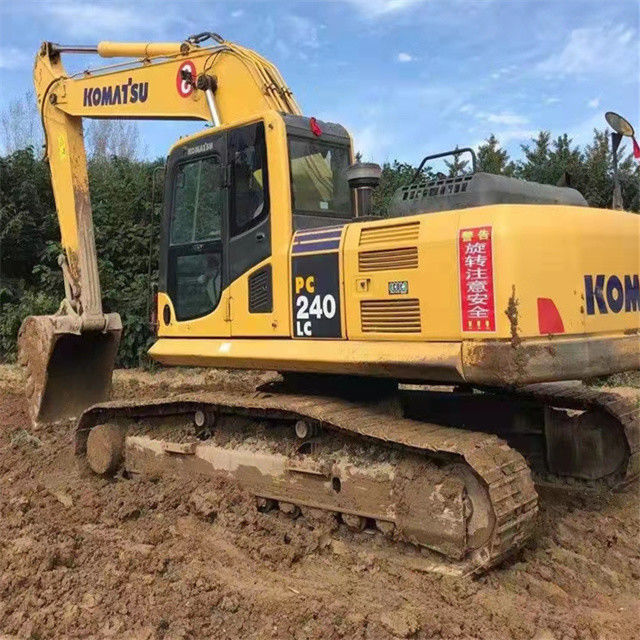 26 ton bijna nieuw Japan ingevoerde crawler graafmachine gebruikte renovatie Komatsu pc 240LC-8