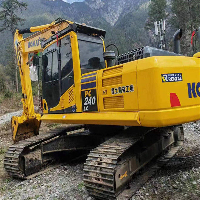 26 ton bijna nieuw Japan ingevoerde crawler graafmachine gebruikte renovatie Komatsu pc 240LC-8