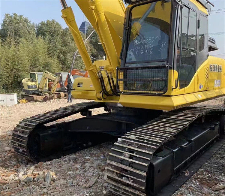 35 ton bijna nieuw Japan ingevoerde crawler graafmachine gebruikt verbouwen Komatsu pc 350-7