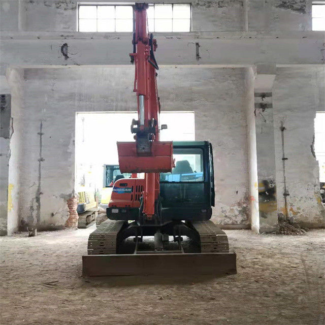 Klaar voor het werk en ervaren gebruikt Korea geïmporteerd 6 ton Doosan DX 55 in goede staat