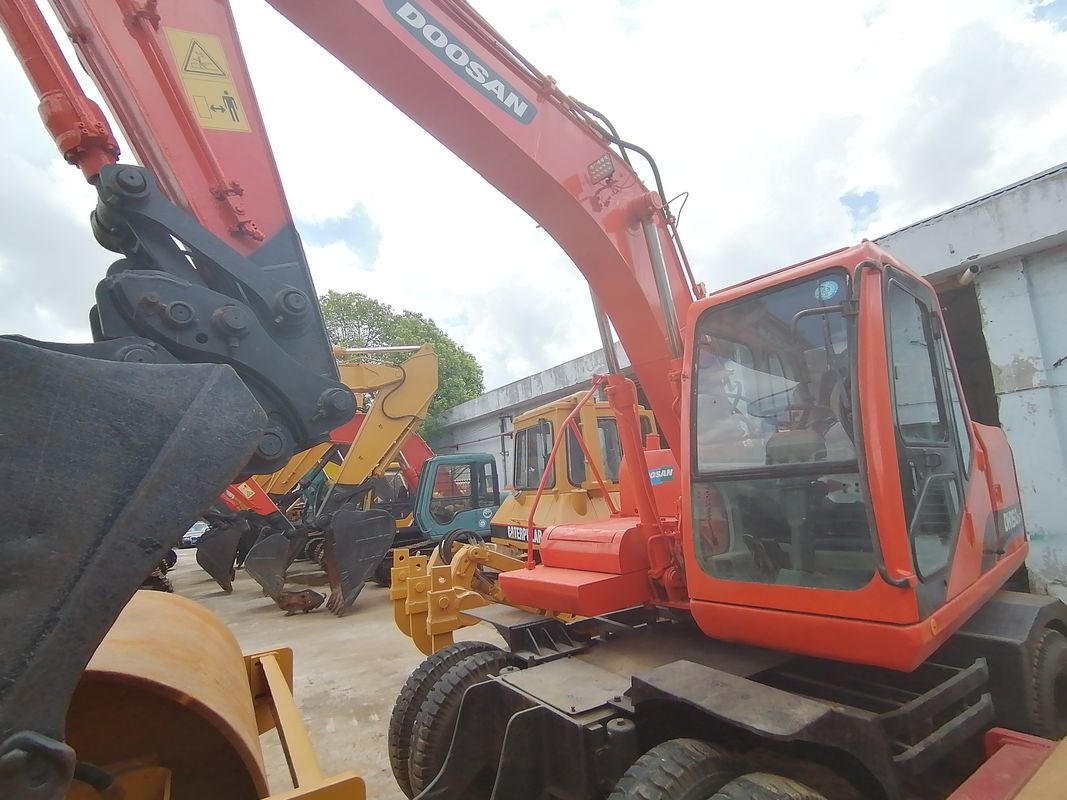 Klaar voor het werk en ervaren gebruikt Korea Gebruikte graafmachine DH150W-7 in goede staat