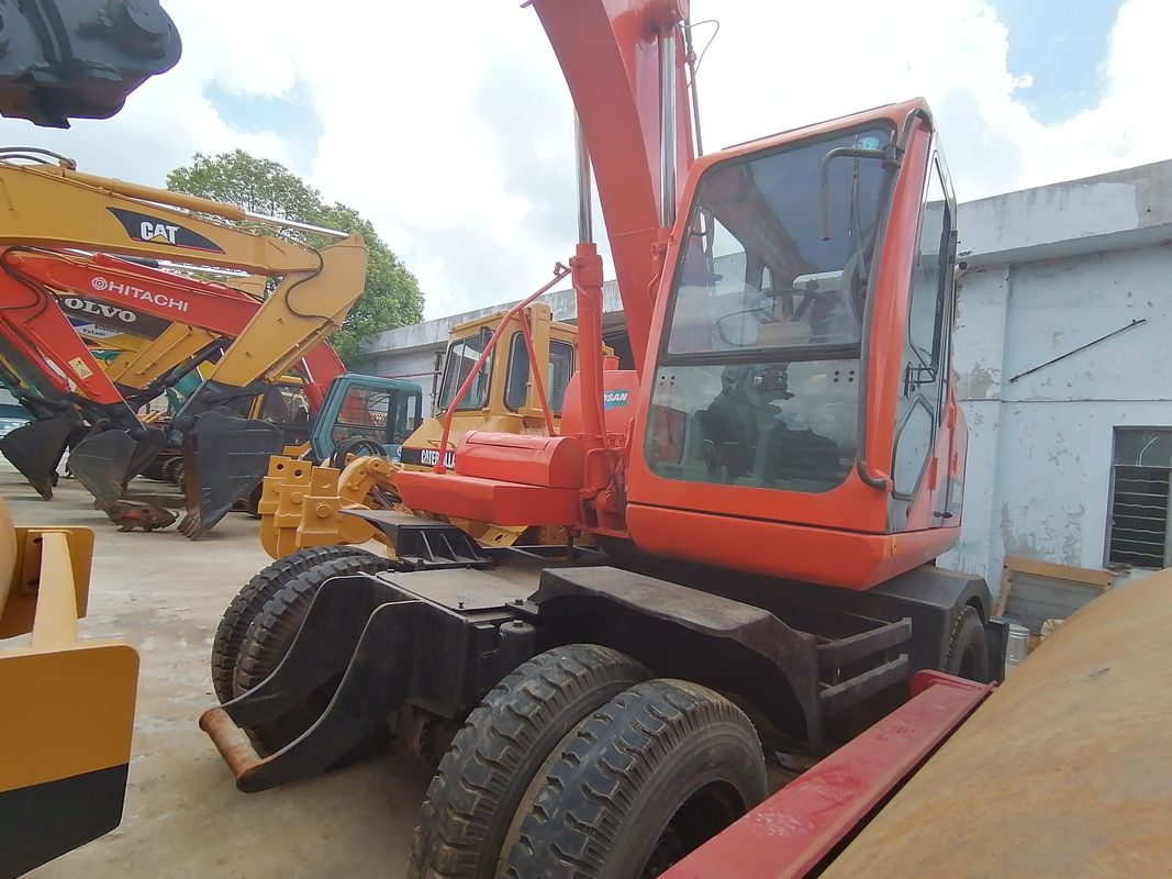 Klaar voor het werk en ervaren gebruikt Korea Gebruikte graafmachine DH150W-7 in goede staat