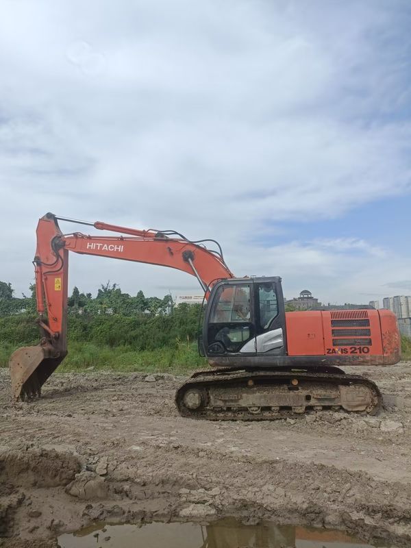 21 ton gereed gebruikte graafmachine voor het werk en ervaren Korea ingevoerde Hitachi 210-5G