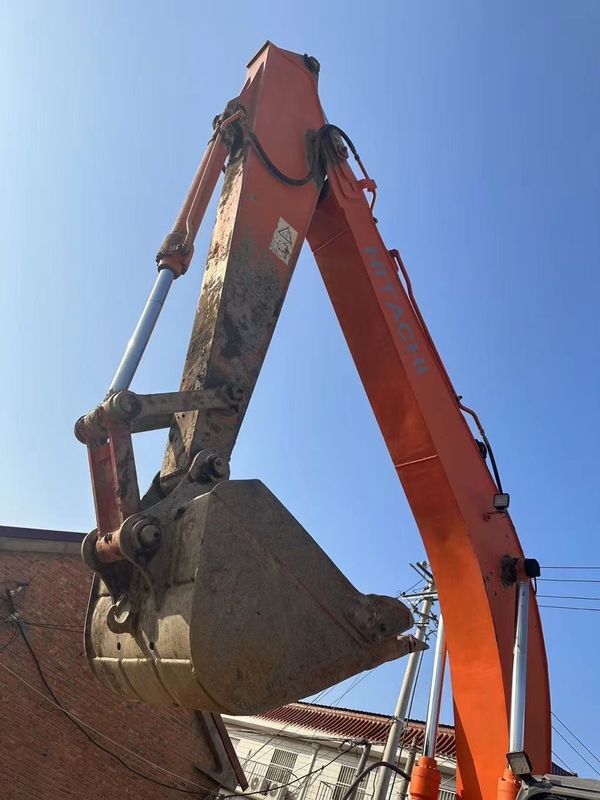 21 ton gereed gebruikte graafmachine voor het werk en ervaren gebruikte Korea ingevoerde Hitachi 210-3 In goede staat