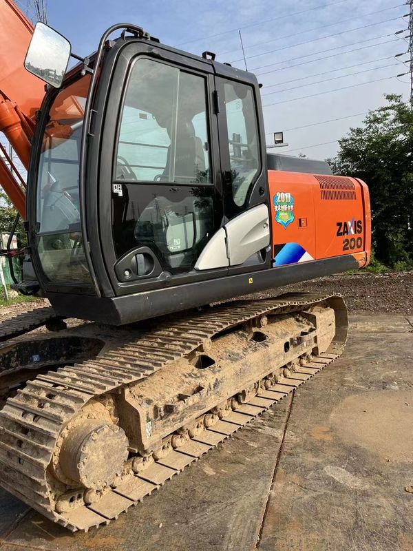 20 ton gereed gebruikte graafmachine voor het werk en ervaren gebruikte Korea geïmporteerde Hitachi 200-5A In goede staat