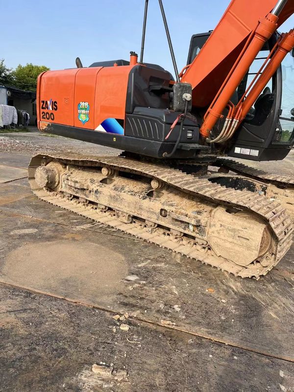 20 ton gereed gebruikte graafmachine voor het werk en ervaren gebruikte Korea geïmporteerde Hitachi 200-5A In goede staat
