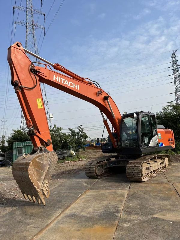 20 ton gereed gebruikte graafmachine voor het werk en ervaren gebruikte Korea geïmporteerde Hitachi 200-5A In goede staat
