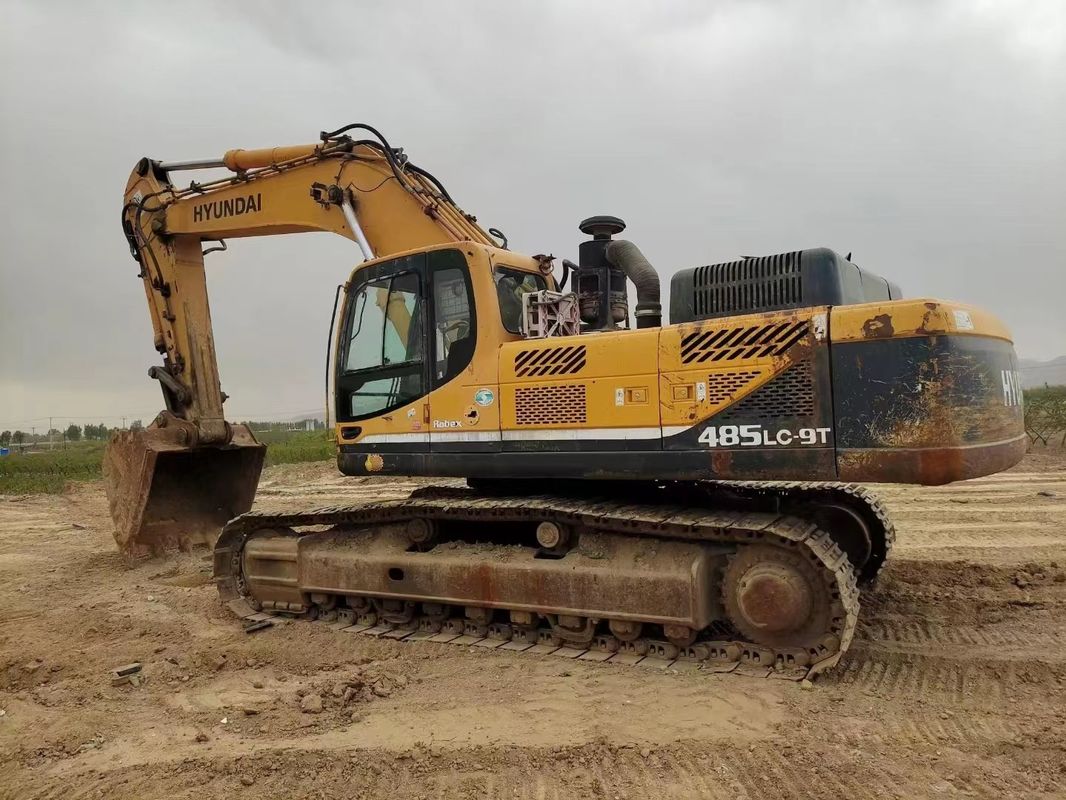 48 ton klaar voor werk en ervaren gebruikt Korea geïmporteerde Hyundai 485LC-9 in goede staat