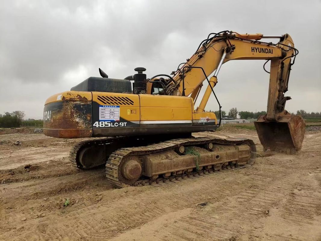 48 ton klaar voor werk en ervaren gebruikt Korea geïmporteerde Hyundai 485LC-9 in goede staat