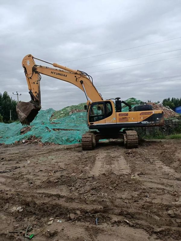 48 ton klaar voor werk en ervaren gebruikt Korea geïmporteerde Hyundai 485LC-9 in goede staat