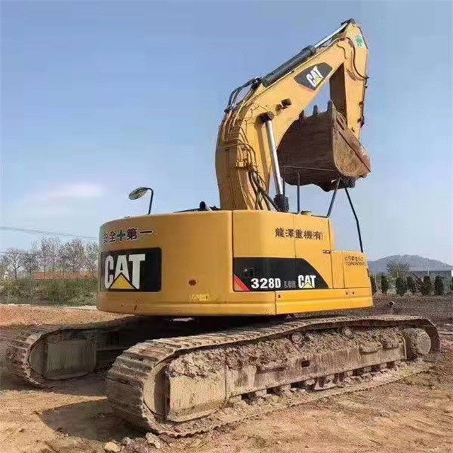 34.7 ton klaar voor gebruik en ervaren Japan Caterpillar 328 D in goede staat.