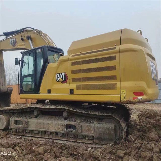 47.8 ton klaar voor gebruik en ervaren Japan Caterpillar 349 E in goede staat.