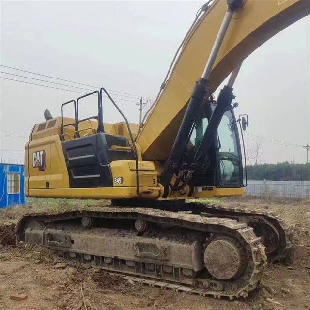47.8 ton klaar voor gebruik en ervaren Japan Caterpillar 349 E in goede staat.