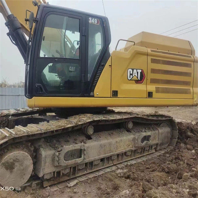 47.8 ton klaar voor gebruik en ervaren Japan Caterpillar 349 E in goede staat.