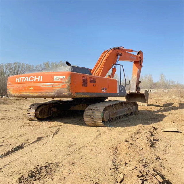 31.5 ton Gereed gebruikte graafmachine voor het werk en ervaren gebruikt Japan Geïmporteerde Hitachi ZX 330-3G In goede staat