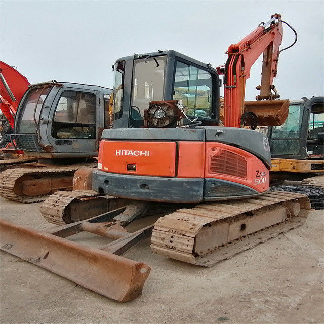 5 ton klaar voor werk en ervaren gebruikt Japan geïmporteerd Hitachi ZX 50 U-2 in goede staat