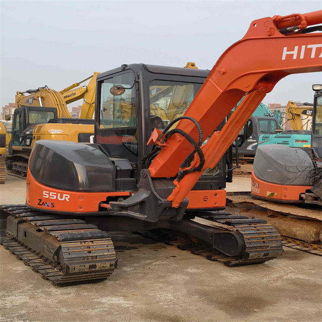 5 ton klaar voor werk en ervaren gebruikt Japan geïmporteerd Hitachi ZX 50 U-2 in goede staat