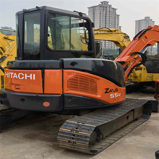 5 ton klaar voor werk en ervaren gebruikt Japan geïmporteerd Hitachi ZX 50 U-2 in goede staat