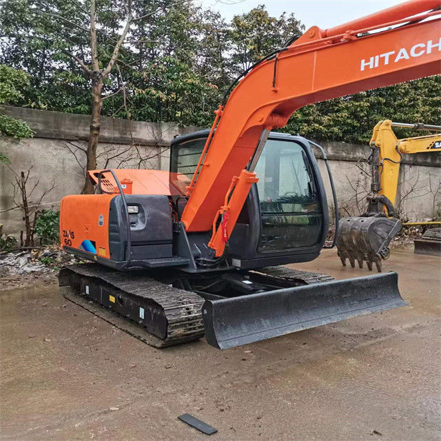 6 ton Mini klaar gebruikte graafmachine voor het werk en ervaren gebruikt Japan geïmporteerd Hitachi ZX 60 In goede staat