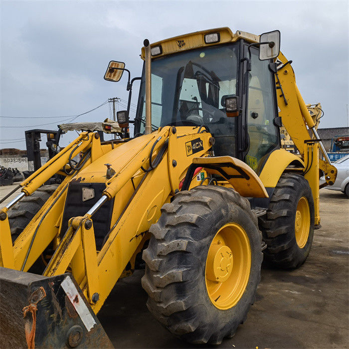 8 ton Jcb 4cx Backhoe Loader Graafmachine Gebruikt Groot-Brittannië 8.18t Gebruikt Compact Loader