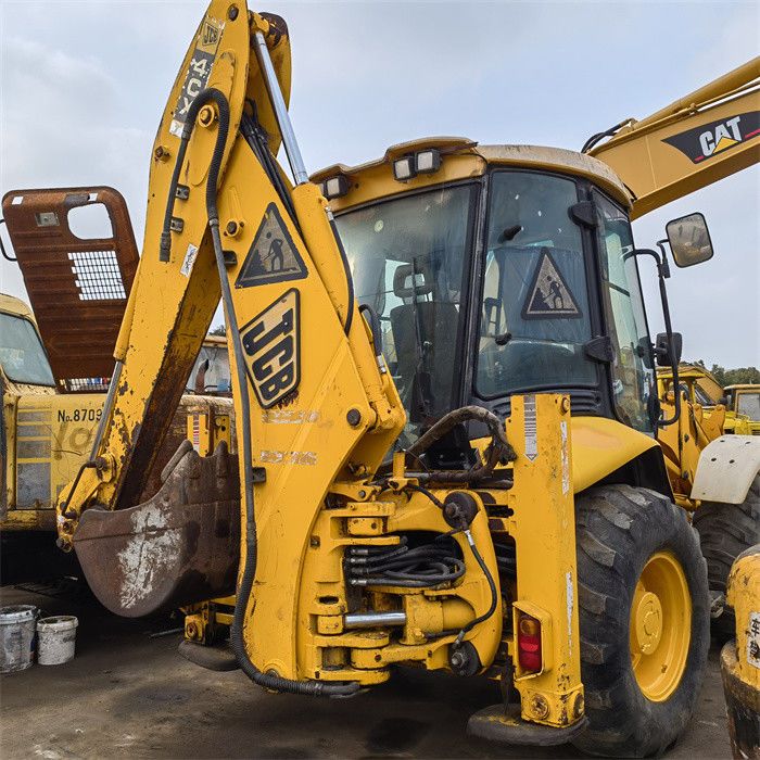 8 ton Jcb 4cx Backhoe Loader Graafmachine Gebruikt Groot-Brittannië 8.18t Gebruikt Compact Loader
