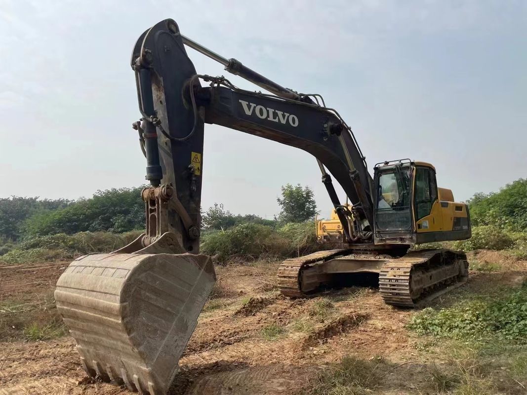 Zweden geïmporteerde hoogwaardige Volvo EC350DL crawler graafmachine gebruikt bijna nieuw