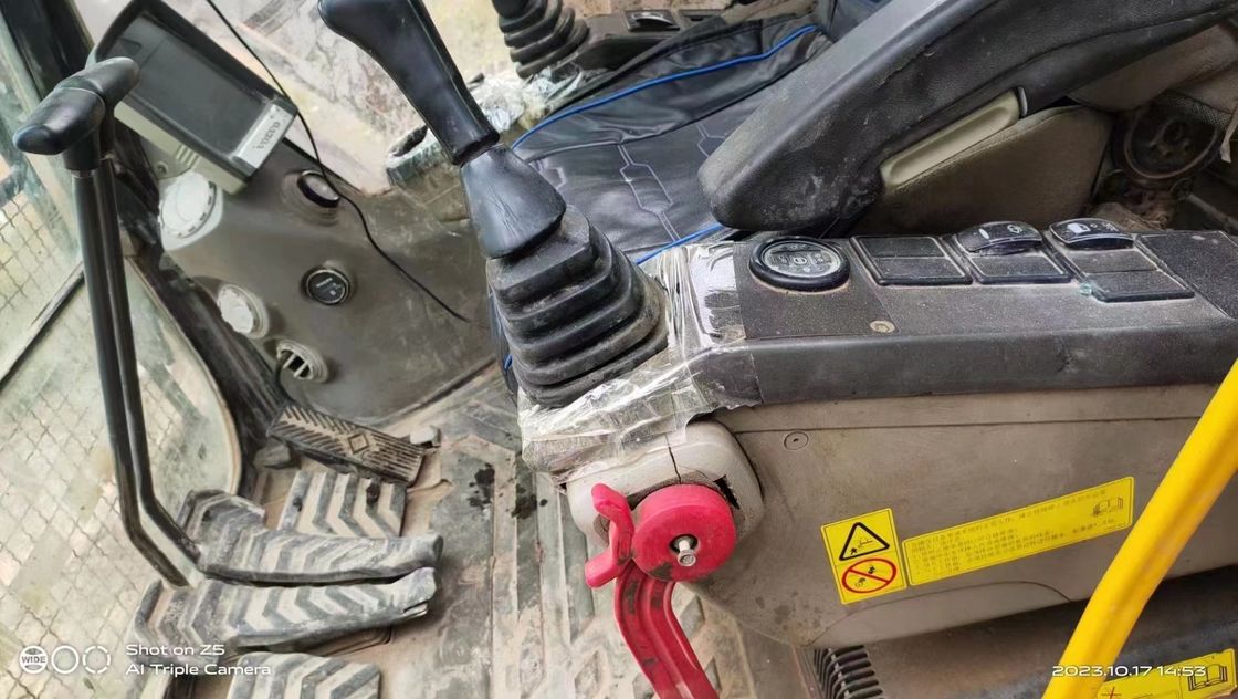 Zweden geïmporteerde hoogwaardige Volvo EC350DL crawler graafmachine gebruikt bijna nieuw