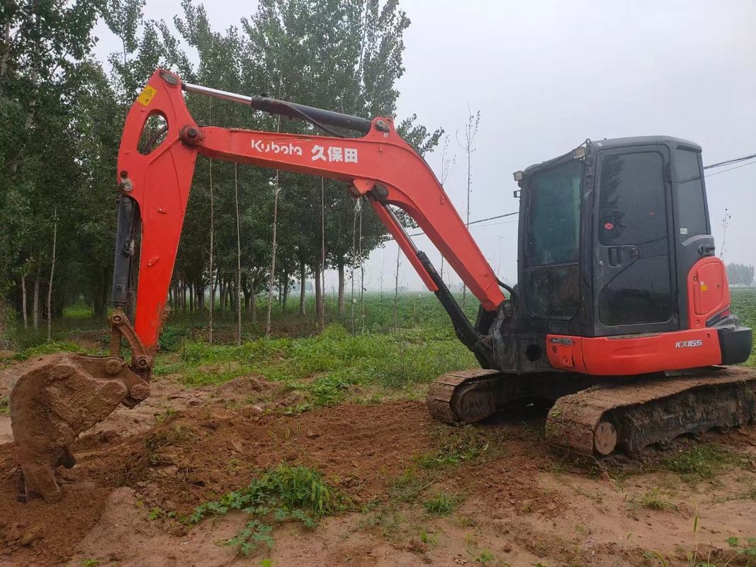 Gebruikte Kubota Mini Graafmachine Kubota Kx165 Graafmachine Gebruikt Gewicht 5,54t