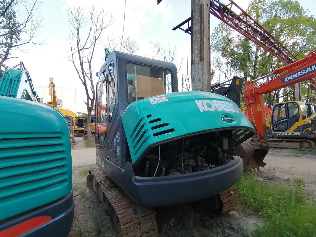 30.5kN KOBELCO SK60-C Graafmachine Gewicht 5,95t Motorvermogen 42,4kW