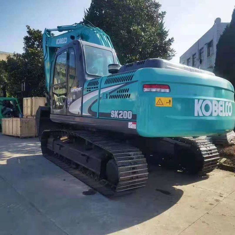 Gebruikte Kobelco SK200 Crawler graafmachine te koop. 20 ton tweedehands graafmachine uit China.