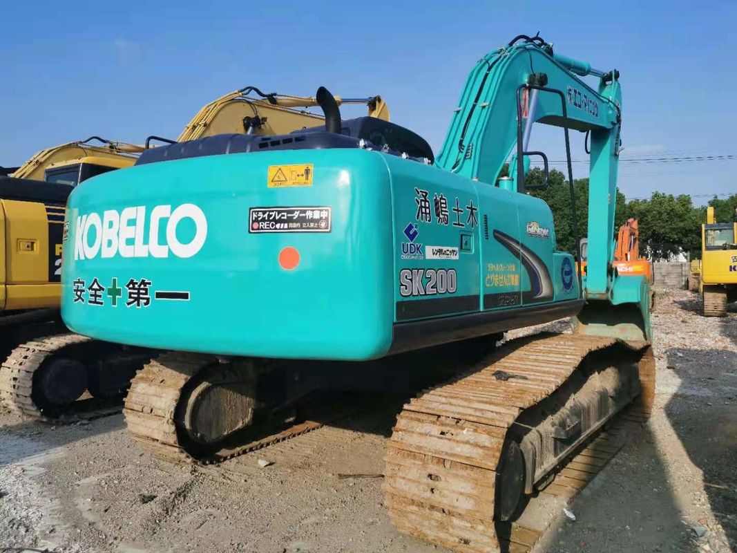 Heroverde graafmachines Kobelco Sk200 8 Super X Yn12 Gewicht 21,8t 118kW Motorvermogen