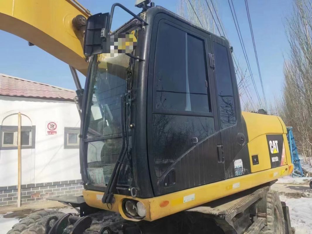 Klaar om te werken Caterpillar M315D Gebruikte wielen graafmachine met korte werktijden en in goede staat