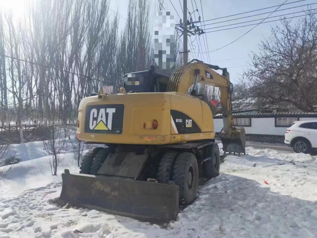 Klaar om te werken Caterpillar M315D Gebruikte wielen graafmachine met korte werktijden en in goede staat