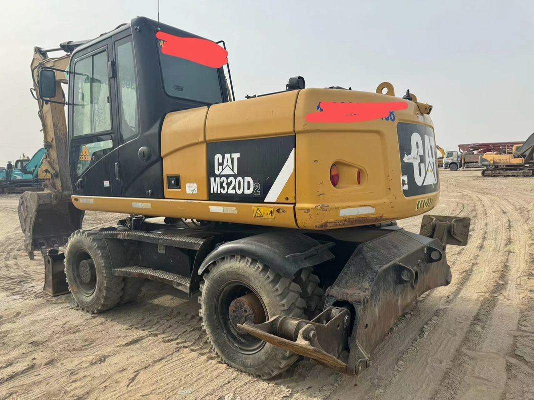 90% Caterpillar M317D2 Gebruikte wielgraafmachine met hoge kwaliteit en beste prestaties te koop