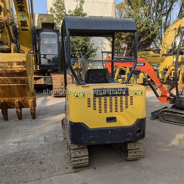 2 ton gebruikte Japan Komatsu PC 20 MR Crawler Graafmachine met lage werktijden en ideaal