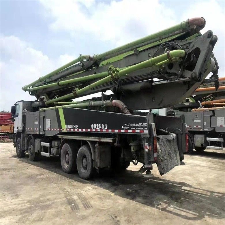 Gebruikte Zoomlion Betonpomp Truck 37m 42m 48m 52m Garantie en optimale prestaties