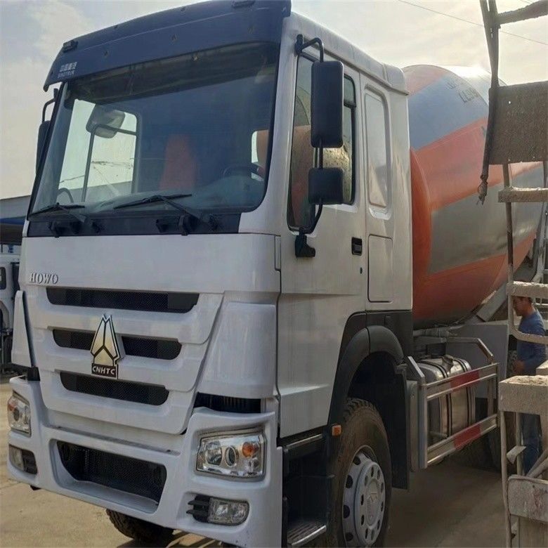 Bouwwerkzaamheden 6*4 Howo Cement Truck Mixer Met 371 pk 375 pk Mengvermogen