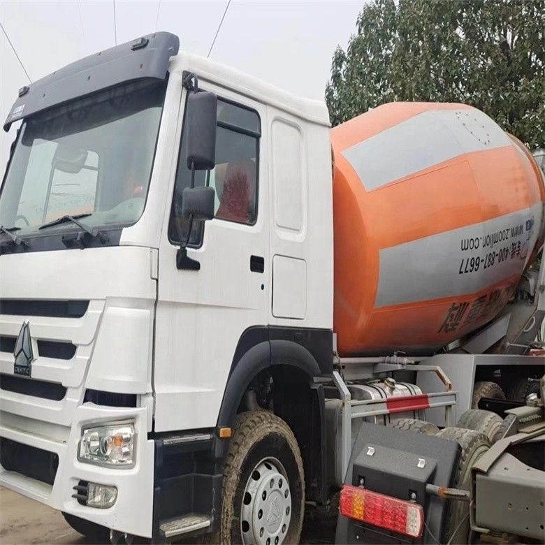 Bouwwerkzaamheden 6*4 Howo Cement Truck Mixer Met 371 pk 375 pk Mengvermogen