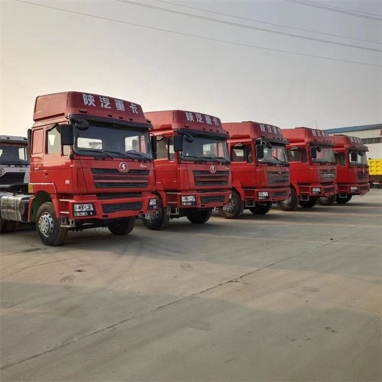 6*4 Shacman gebruikte vrachtwagentractor met elektronisch stabiliteitscontrolesysteem en touchscreen