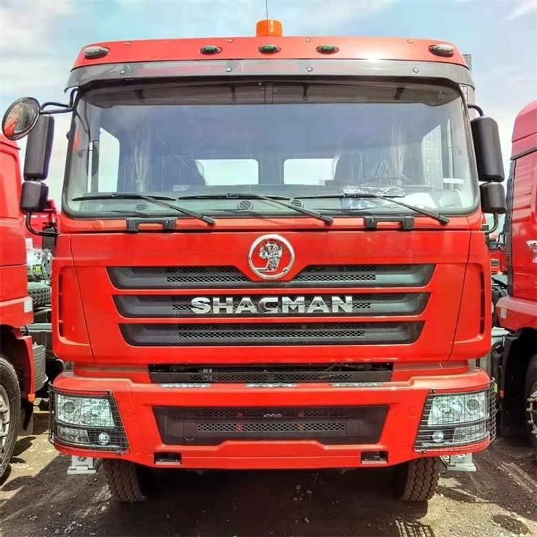 6*4 Shacman gebruikte vrachtwagentractor met elektronisch stabiliteitscontrolesysteem en touchscreen